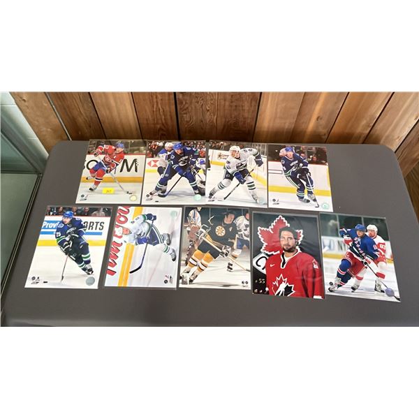 STACK OF ASSORTED 8" X 10" HOCKEY PHOTOS