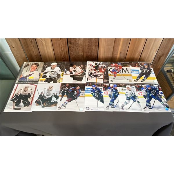 STACK OF ASSORTED 8" X 10" HOCKEY PHOTOS