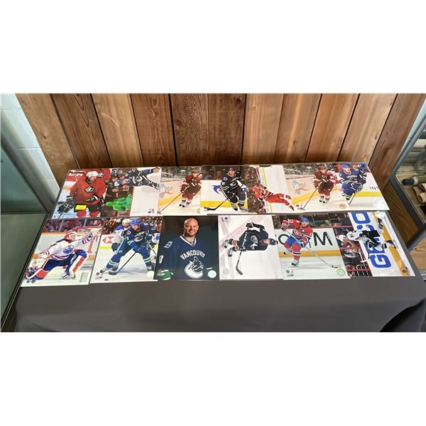 STACK OF ASSORTED 8" X 10" HOCKEY PHOTOS
