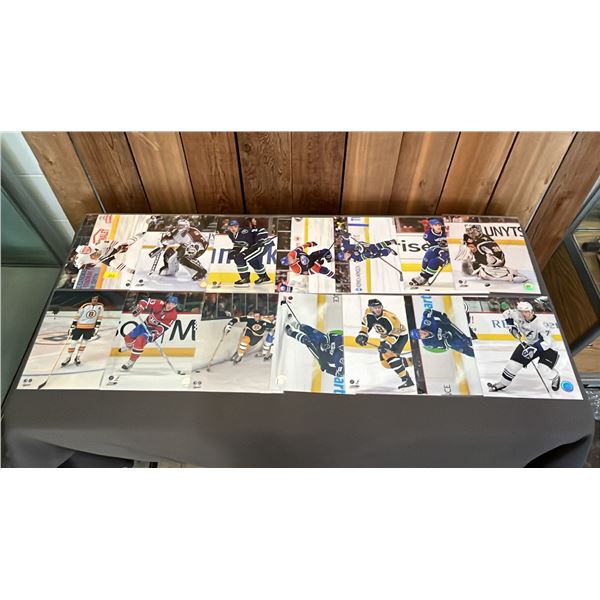 STACK OF ASSORTED 8" X 10" HOCKEY PHOTOS