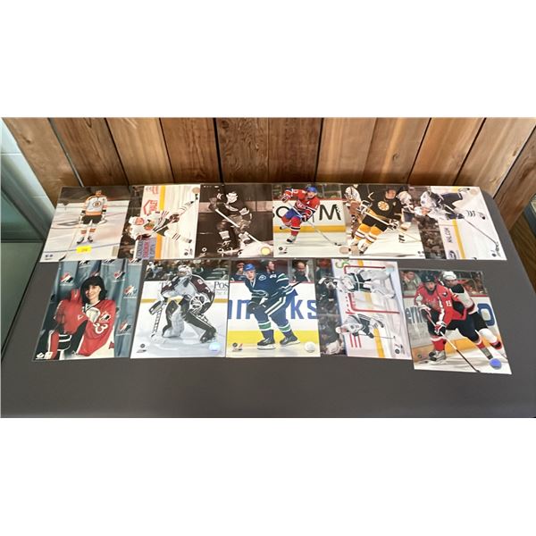 STACK OF ASSORTED 8" X 10" HOCKEY PHOTOS
