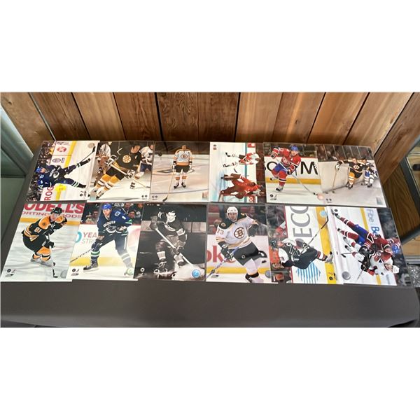 STACK OF ASSORTED 8" X 10" HOCKEY PHOTOS