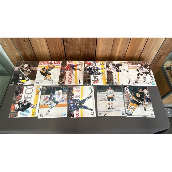 STACK OF ASSORTED 8" X 10" HOCKEY PHOTOS