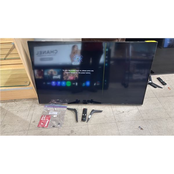 *TESTED WORKING* LG 55" TV WITH POWER CORD, STAND & REMOTE (1 DEAD PIXEL LINE)