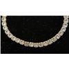 Image 2 : *NEW* 14K GOLD PLATED 3.5MM SIMULATED DIAMOND (CZ) TENNIS BRACELET - 6"-10" LONG