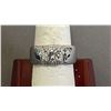 Image 1 : *NEW* PLATINUM PLATED 1CT SIMULATED DIAMOND (CZ) MAN'S RING - RESIZEABLE