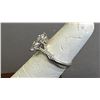 Image 2 : *NEW* STERLING SILVER 2CT MARQUIS CUT SIMULATED DIAMOND (CZ) TWIST RING: SIZE 6