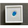 Image 1 : 1.5CT OVAL CUT NATURAL BLUE OPAL: UNTREATED (7.2MM X 10.5MM)
