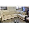 Image 1 : 2-PC FABRIC SECTIONAL SOFA (SOME CLEANING REQUIRED)