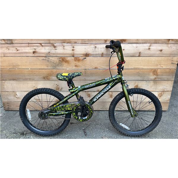 SUPERCYCLE CAMO SINGLE SPEED KIDS BIKE