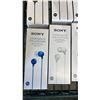 Image 3 : (8) PAIRS OF ASSORTED SONY COMFORTABLE FIT EARBUDS