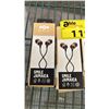 Image 2 : (4) PAIRS OF ASSORTED MARLEY SMILE JAMAICA EARBUDS