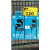 Image 2 : (3) PAIRS OF ASSORTED JLAB JBUDS PRO EARBUDS