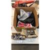 Image 1 : ASSORTED ITEMS INCLUDING; CLOTHING, SOLAR POWERED LIGHTS & BRANDY GLASSES