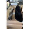 Image 4 : (22) 8-PACK WOOD MASON JAR LIDS WITH STAINLESS STEEL STRAWS