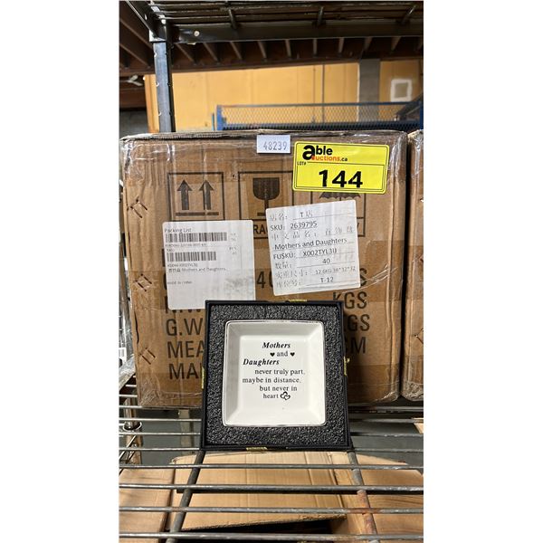 CASE OF MOTHER'S DAY DISHES