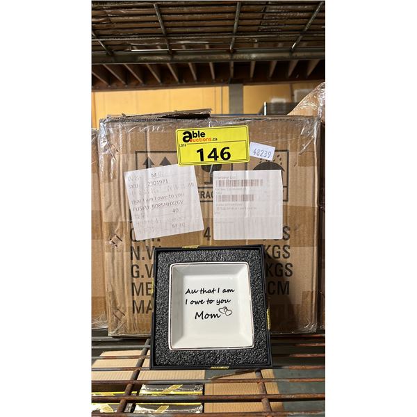 CASE OF MOTHER'S DAY DISHES