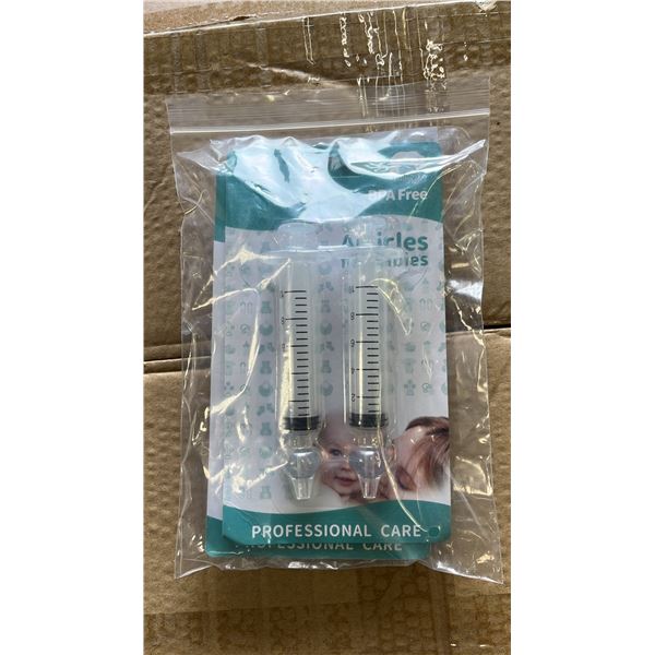 CASE OF BABYAGE SYRINGES FOR BABIES