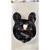 Image 2 : STACK OF SCARY EASTER BUNNY LIGHT-UP FACE MASKS