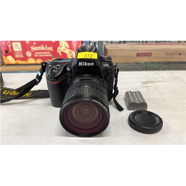 NIKON D700 12.1-MEGAPIXEL FX-FORMAT DSLR CAMERA WITH AF-5 NIKKOR 24-120MM 1:3.5-5.6G LENS