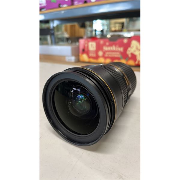 NIKON AF S NIKKOR 24 70 F 2.8 E ED VR LENS