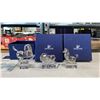 Image 1 : (3) SWAROVSKI FIGURINES WITH BOXES: TIGER (BROKEN TAIL), DOG & HORSE
