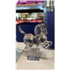 Image 2 : (3) SWAROVSKI FIGURINES WITH BOXES: TIGER (BROKEN TAIL), DOG & HORSE