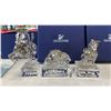 Image 5 : (3) SWAROVSKI FIGURINES WITH BOXES: TIGER (BROKEN TAIL), DOG & HORSE