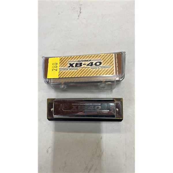 HOHNER XB-40 EXTREME BENDING HARMONICA IN A:  DESIGNED BY RICK EPPING
