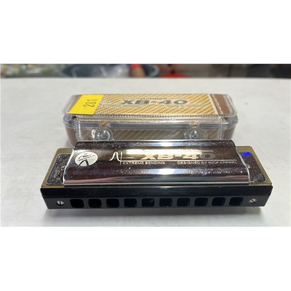 HOHNER XB-40 EXTREME BENDING HARMONICA IN E FLAT:  DESIGNED BY RICK EPPING