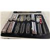 Image 2 : CASE OF LEE OSKAR & HOHNER HARMONICAS IN ASSORTED KEYS & HARMONICA NECK STAND