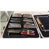 Image 3 : CASE OF LEE OSKAR & HOHNER HARMONICAS IN ASSORTED KEYS & HARMONICA NECK STAND