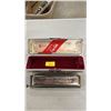 Image 1 : VINTAGE HOHNER "THE LARRY ADLER PROFESSIONAL 16" CHROMATIC HARMONICA IN ORIGINAL CASE