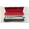 Image 2 : HOHNER PROFESSIONAL 2016 CBH CHROMATIC HARMONICA IN ORIGINAL CASE