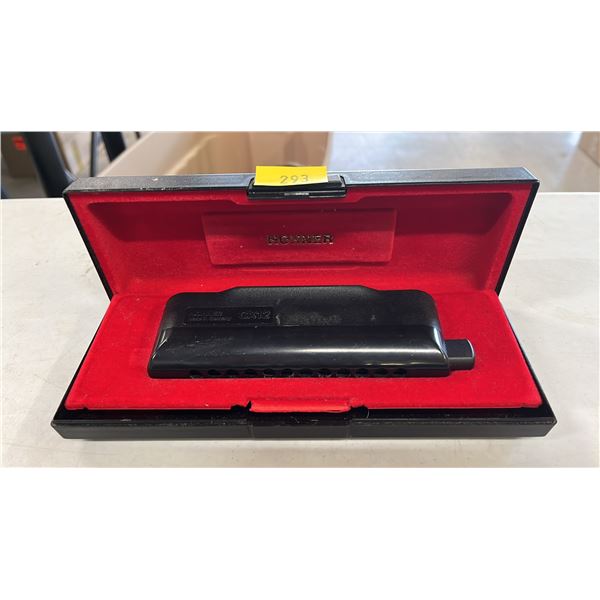 HOHNER CX 12 CHROMATIC HARMONICA IN ORIGINAL CASE