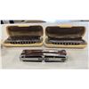Image 3 : (3) SUZUKI MR350 PRO MASTER HARMONICAS IN KEYS C, D & E