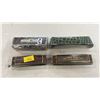 Image 1 : HONHER SLIDE HARP IN KEY C & HOHNER SUPER SUPER CHOMONICA CHROMATIC HARP IN KEY G