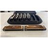 Image 2 : SET OF JDR BLUES HARMONICAS IN SOFT CASE