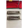 Image 2 : HOHNER SUPER CHROMONICA CHROMATIC HARMONICA & HOHNER THE CHROMONICA CHROMATIC HARMONICA IN CASES