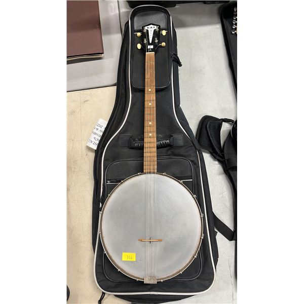 KAY BANJO IN SOFT CASE