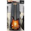 Image 1 : BASS GUITAR IN FENDER HARD CASE: *MISSING ELECTRONICS CAVITY COVER*