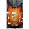 Image 3 : BASS GUITAR IN FENDER HARD CASE: *MISSING ELECTRONICS CAVITY COVER*