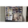 Image 6 : TABLE OF ASSORTED SPORTS TRADING CARDS & NEWSPAPER ARTICLES: INCLUDES A 1994 CANUCKS HOCKEY TOWEL