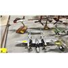 Image 2 : (8) ASSORTED SCALE MODEL AIRPLANES: ALL BUT 1 HAVE STANDS