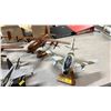 Image 4 : (8) ASSORTED SCALE MODEL AIRPLANES: ALL BUT 1 HAVE STANDS