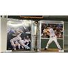 Image 2 : BINDER OF ASSORTED 8" X 10" BASEBALL PLAYER PHOTOS