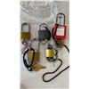 Image 2 : (5) ASSORTED PADLOCKS WITH KEYS