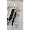 Image 4 : ASSORTED FASHION JEWELRY, 2 DIGITAL WATCHES & ARITZIA ALWAYS FOUND KEYCHAIN