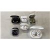 Image 1 : (6) ASSORTED EARBUDS SETS IN CHARGING CASES *NO CHARGING CABLES*