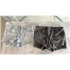 Image 1 : 2 PAIRS LADIES SHORTS. LEVI 501 BUTTONFLY.  WAIST 28